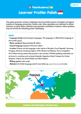 Learner Profile: Polish